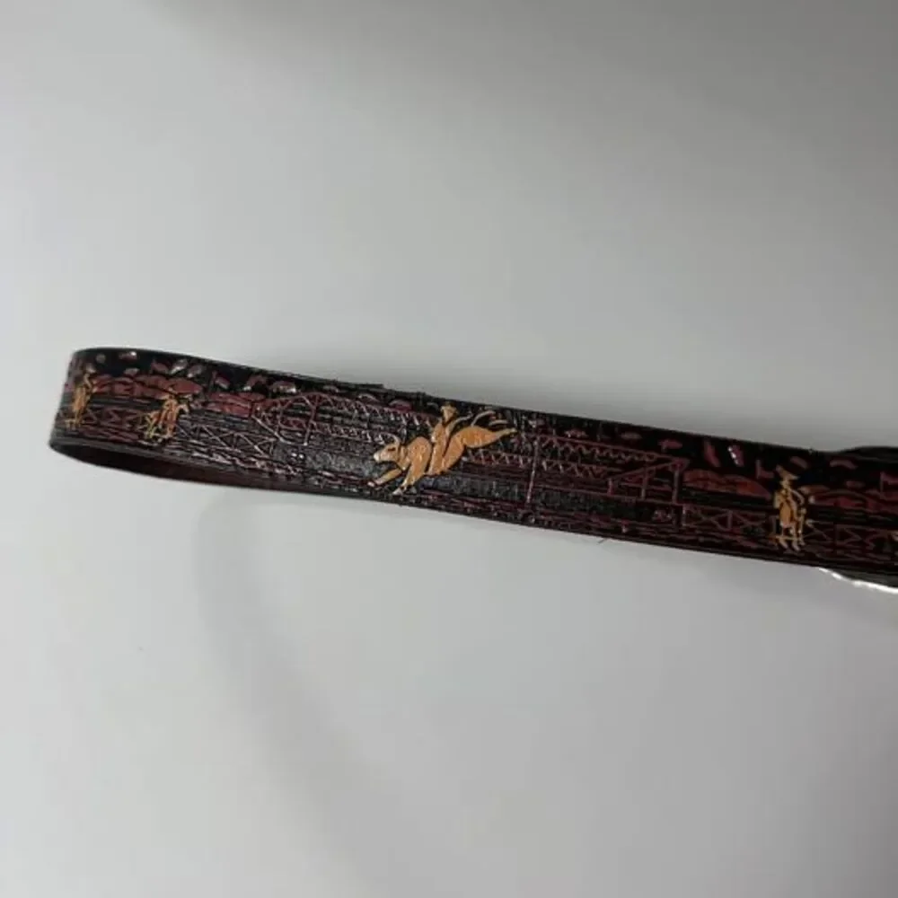 Nocona Belt Co. Western Leather Belt Size 28